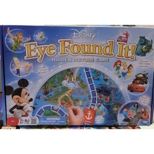 Disney's Eye Found It Complete Hidden Picture Game by Wonder Forge 2013 Version